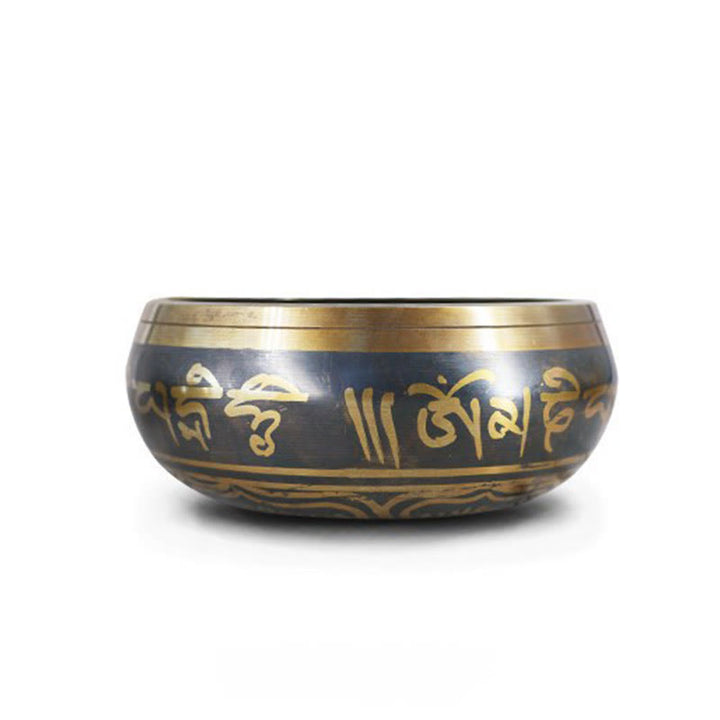Buddha Stones チベット瞑想ボウル（癒しとマインドフルネス用）オーム・マニ・パドメ・フム・シンギングボウル - image 17