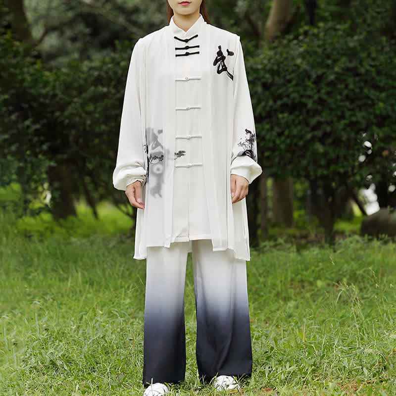 Buddha Stones3個 陰陽樹 太極拳 スピリチュアル 禅 練習 瞑想 祈り ユニフォーム ユニセックス 服セット - image 5