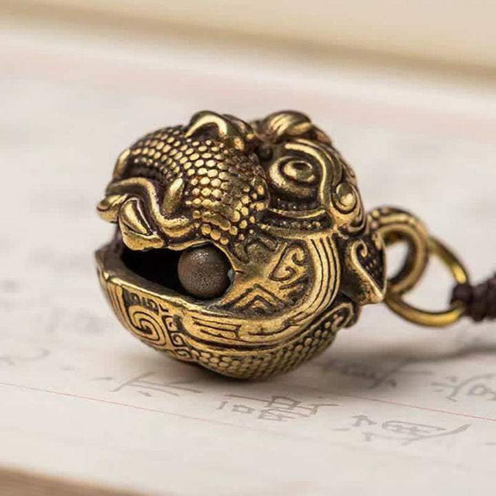Buddha Stones富の銅製キーホルダー