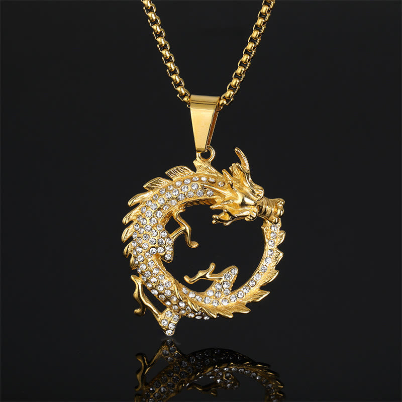Buddha Stones十二支 龍柄 成功のネックレスペンダント - ドラゴン(守護♥成就) - image 1