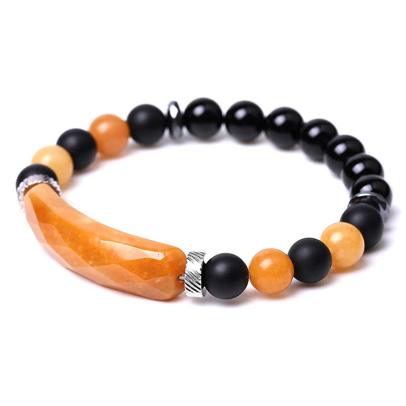 Buddha Stones天然クリスタルブルーアベンチュリンヒーリングブレスレット