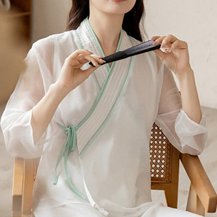 Buddha Stonesレトロ 祈り 禅 スピリチュアル 瞑想 練習 シフォン 服 レディース セット - image 11