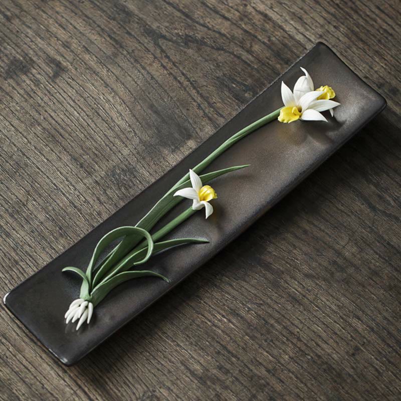 Buddha Stones蓮 牡丹 バラの花 陶器 スピリチュアル 香炉