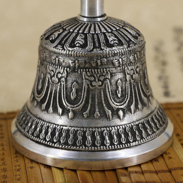 Buddha Stonesチベット瞑想ベルと金剛杵ドルジェ銅製装飾セット - image 7