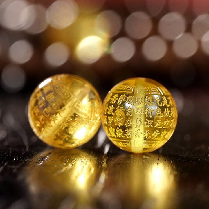 Buddha Stones108 個Malaビーズ 999 ゴールド ブルネイ 沈香 般若心経 琥珀 赤瑪瑙 強さ 瞑想 ブレスレット